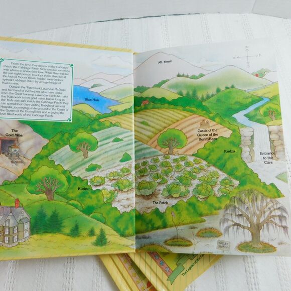 Cabbage Patch Kids Childrens Books Vintage 1984 Lot Of 3 Books Hardcover MINT - Picture 5 of 6